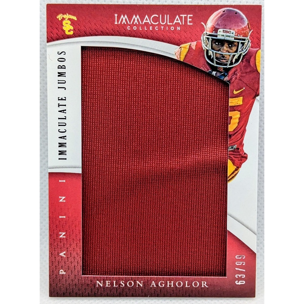 2015 Panini Immaculate College Nelson Agholor #26 Jumbo Patch /99 USC Trojans